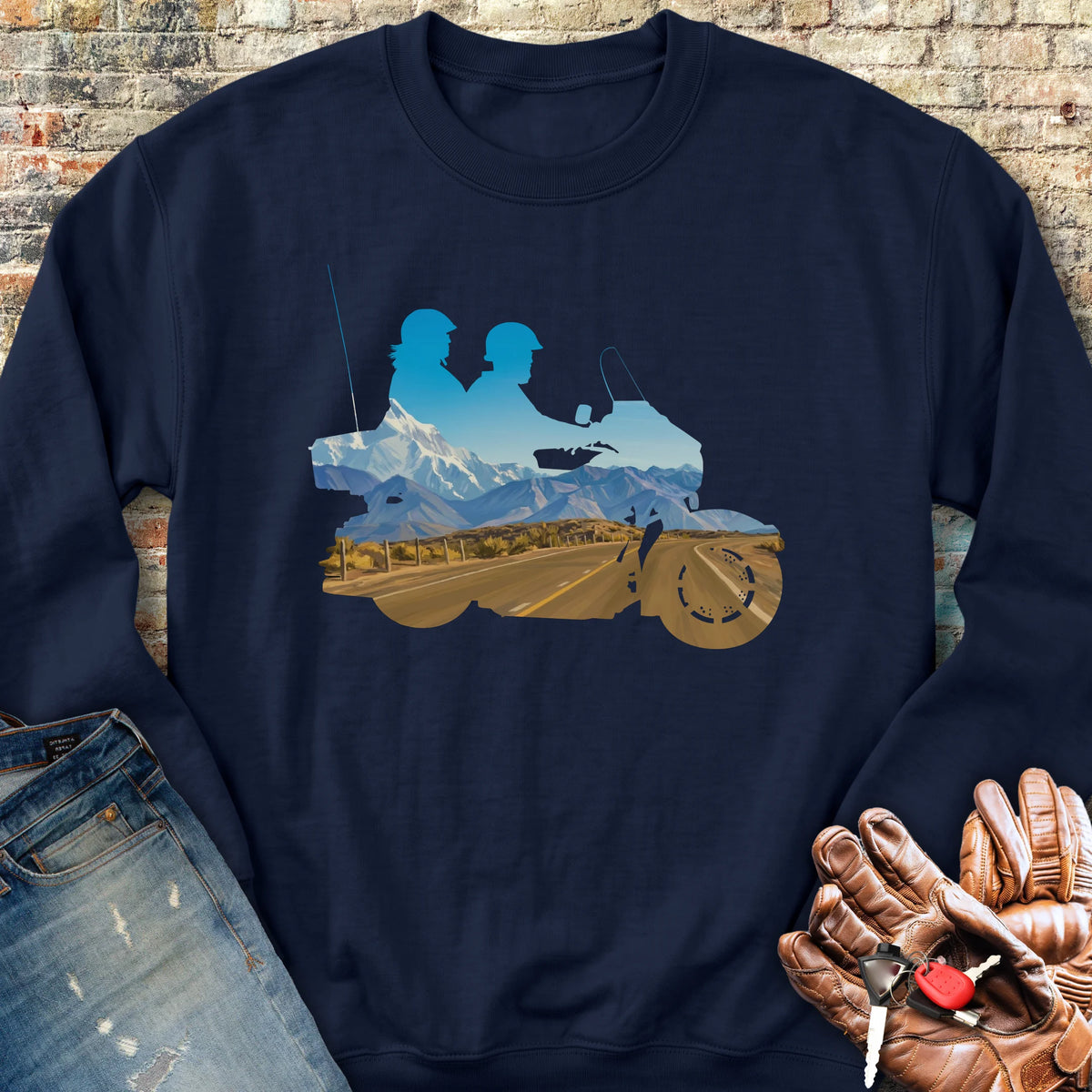 The Tour Sweatshirt - Navy