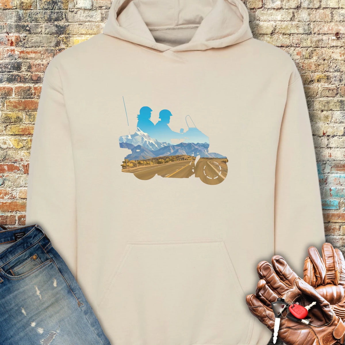 The Tour Hoodie - Sand