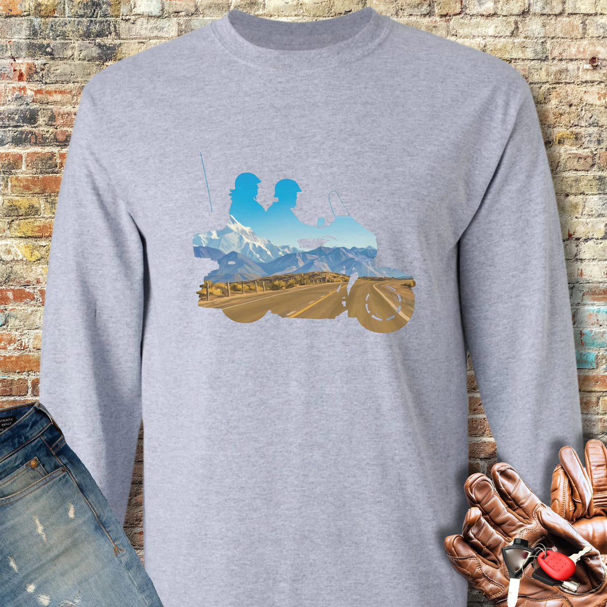 The Tour Long Sleeve T-Shirt - Sport Grey