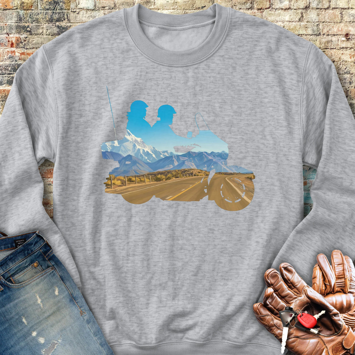 The Tour Sweatshirt - Sport Grey
