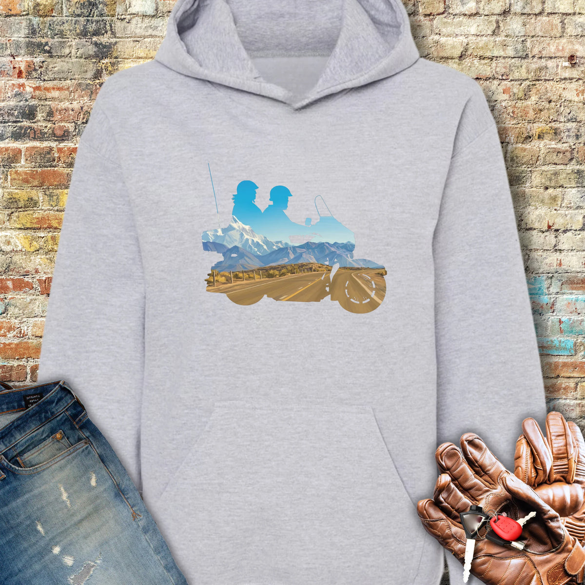The Tour Hoodie - Sport Grey