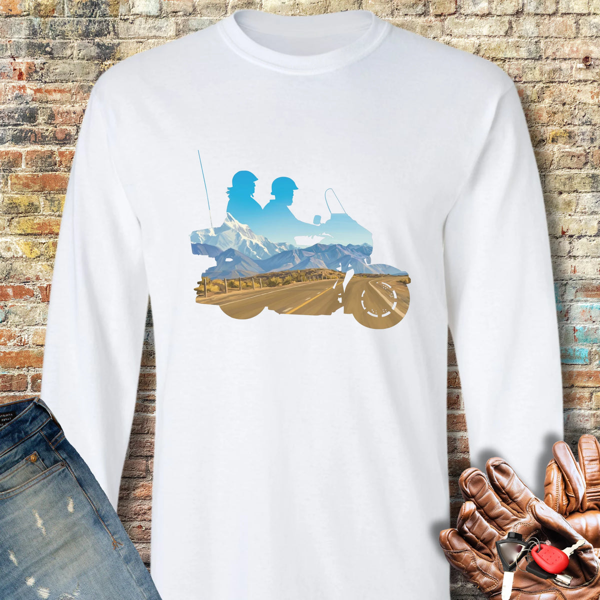 The Tour Long Sleeve T-Shirt - White
