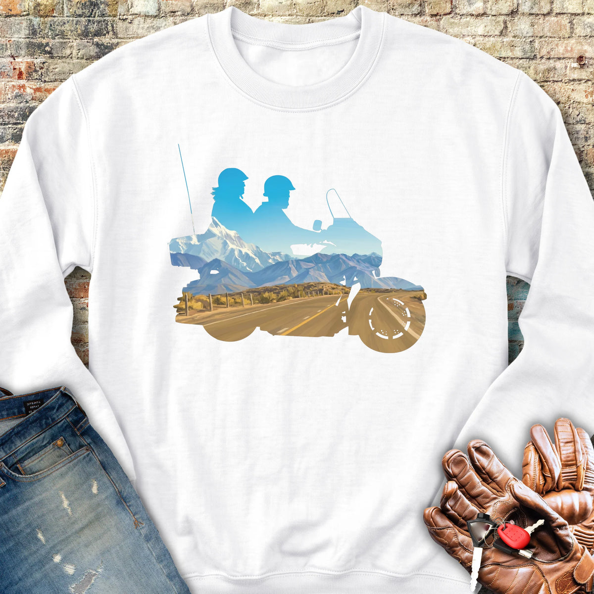 The Tour Sweatshirt - White