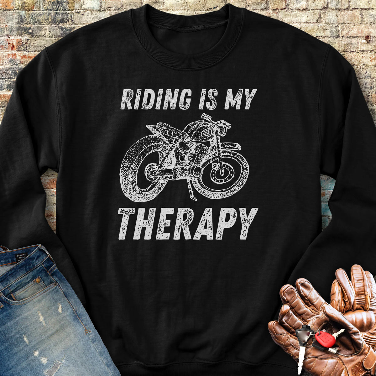 Therapy Sweatshirt - Black