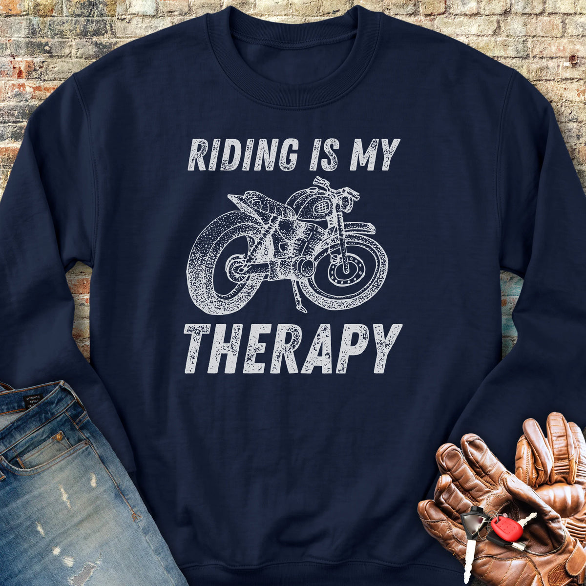 Therapy Sweatshirt - Navy