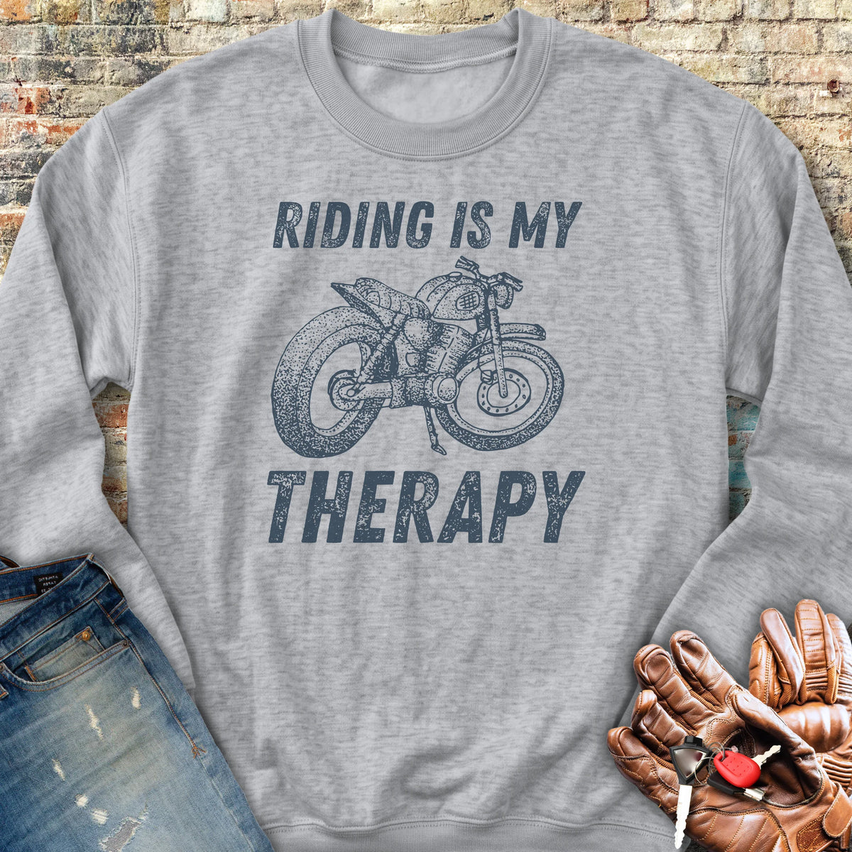 Therapy Sweatshirt - Sport Grey