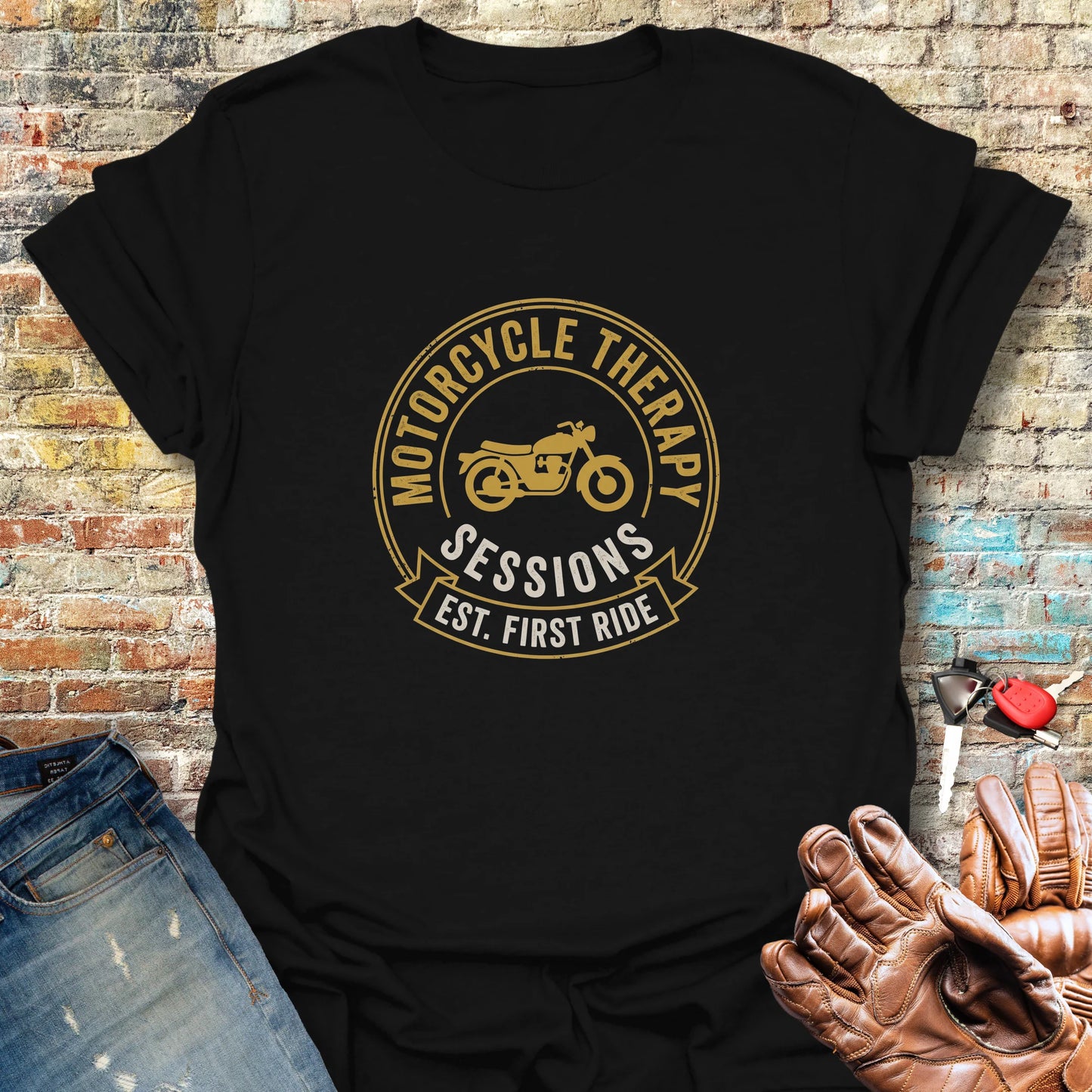 Therapy Sessions T-Shirt - Black