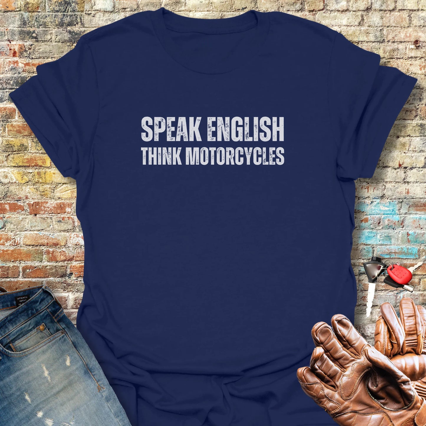 Think T-Shirt - Navy