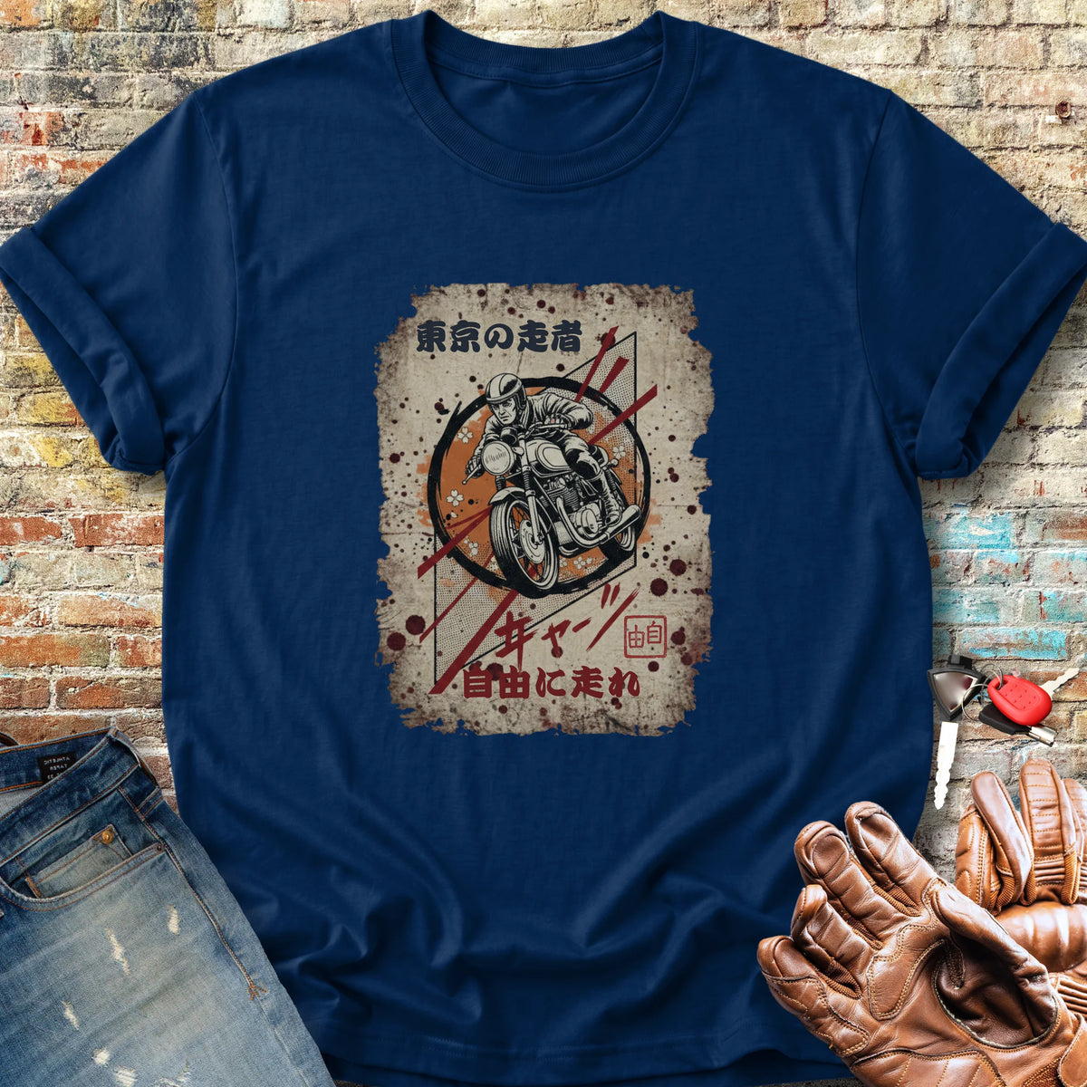 Tokyo Racer Classic T-Shirt - Navy