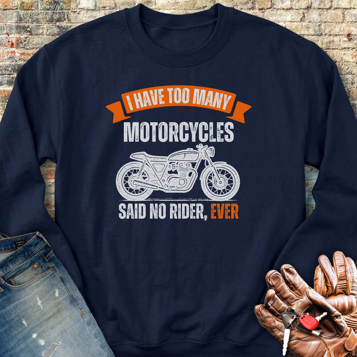 Too Many Sweatshirt - Navy