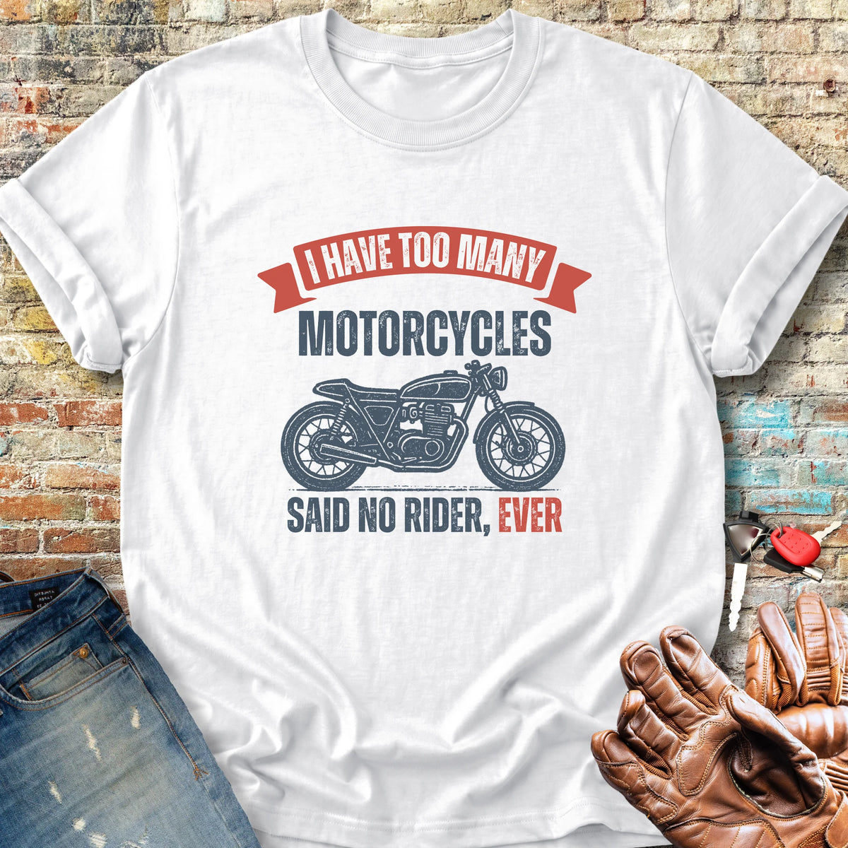 Too Many Classic T-Shirt - White