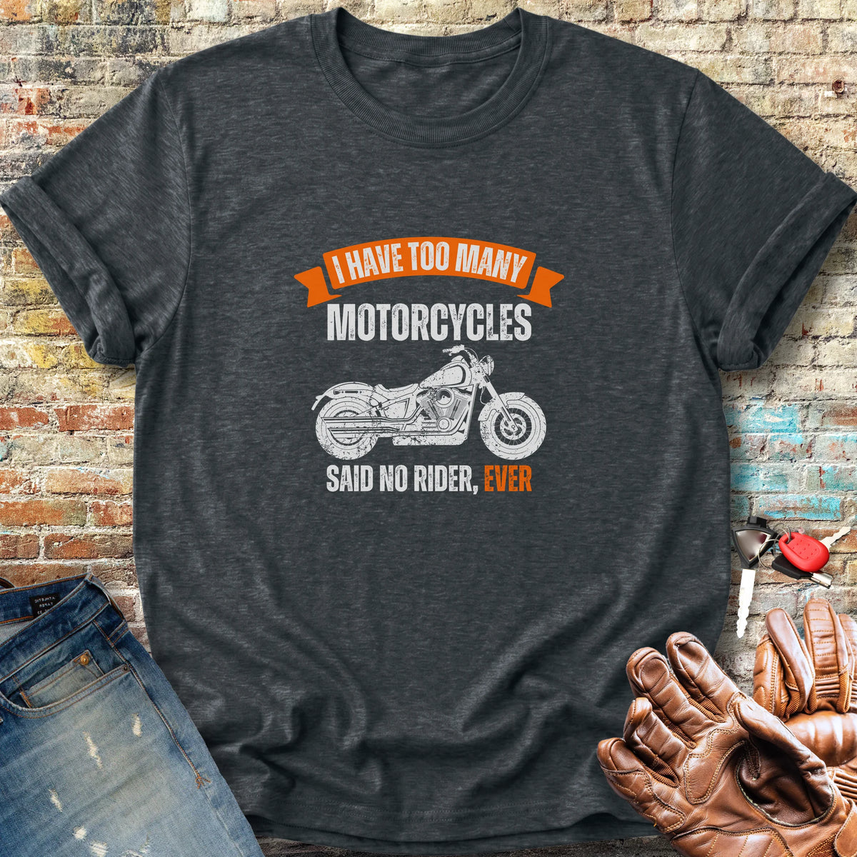 Too Many (Cruiser) Classic T-Shirt - Dark Heather