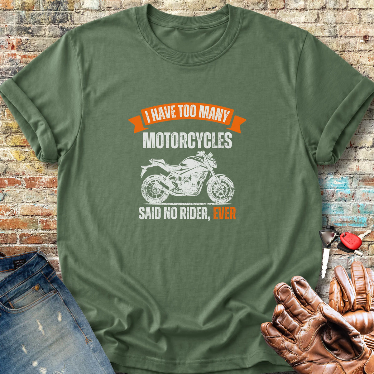 Too Many (Street) Classic T-Shirt - Military Green