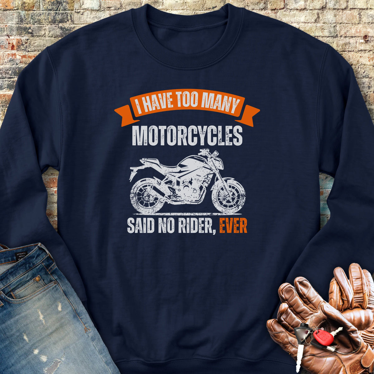 Too Many (Street) Sweatshirt - Navy