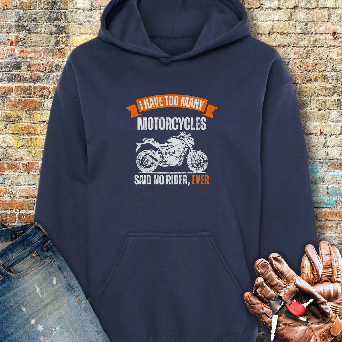 Too Many (Street) Hoodie - Navy