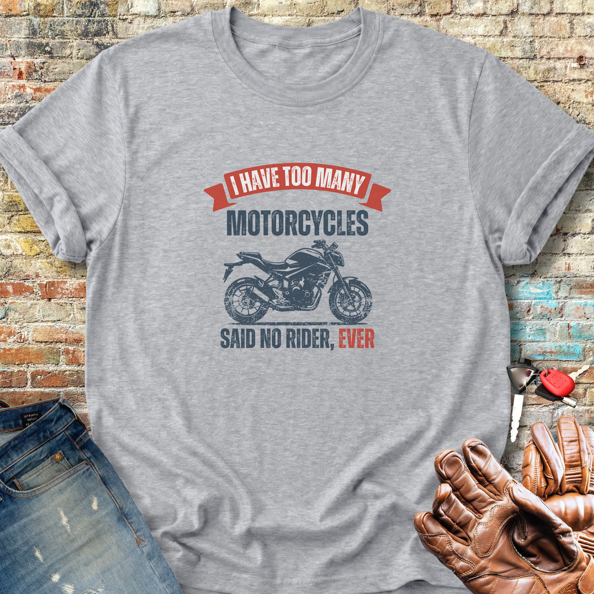 Too Many (Street) Classic T-Shirt - Sport Grey