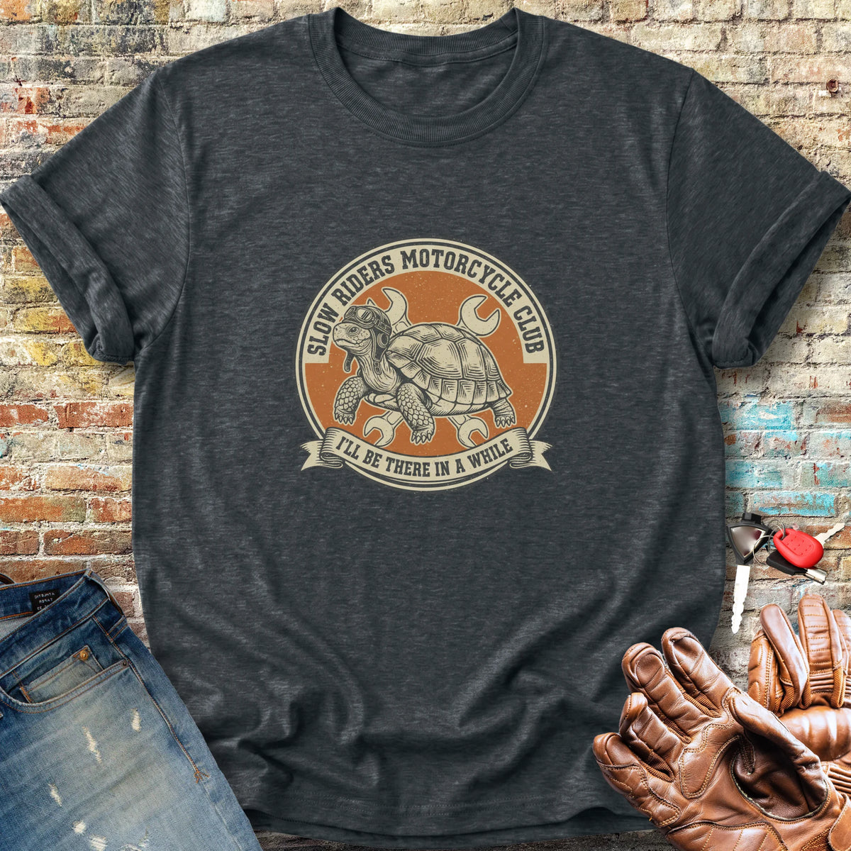 Tortoise Classic T-Shirt - Dark Heather