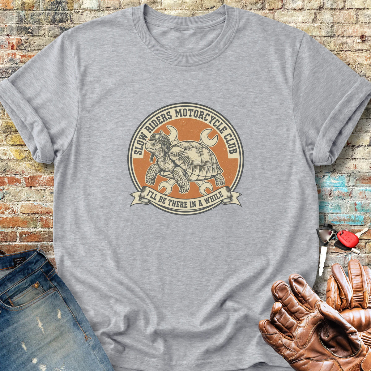 Tortoise Classic T-Shirt - Sport Grey