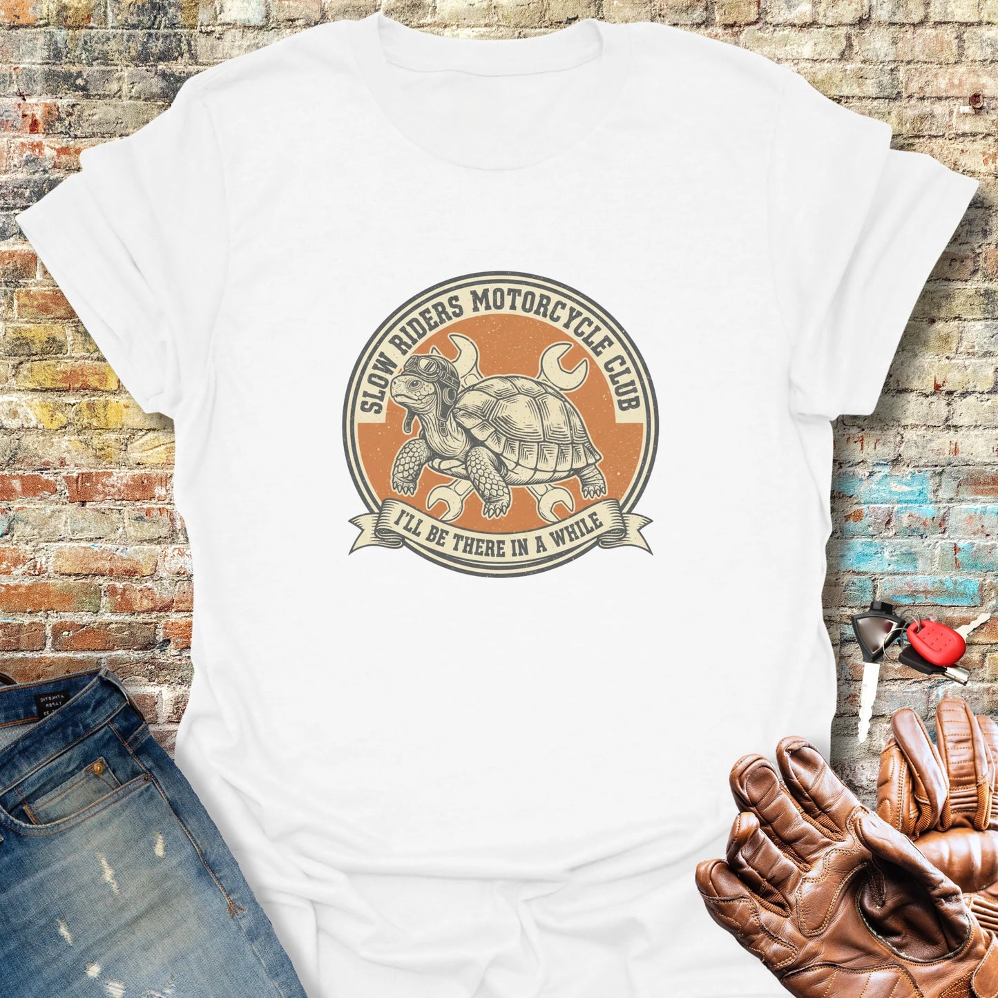 Tortoise T-Shirt - White