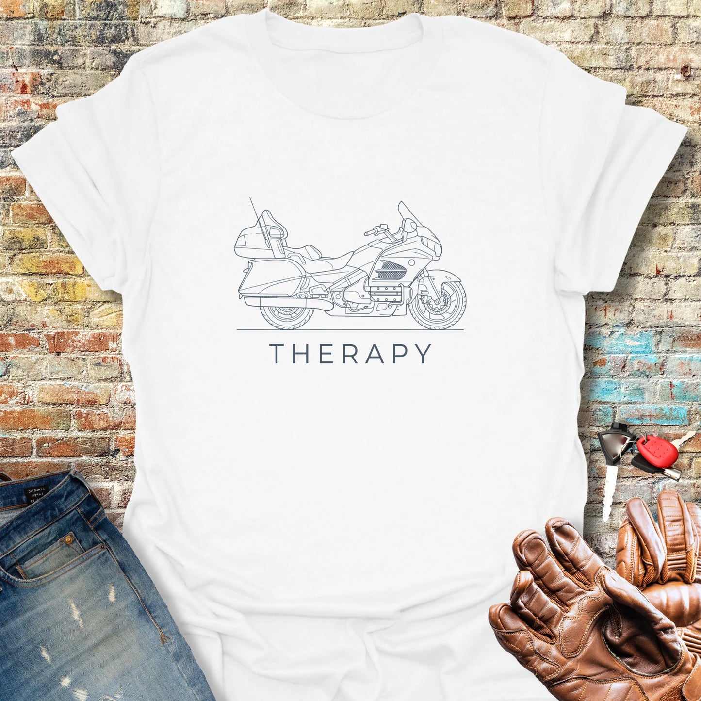 Tourer Therapy T-Shirt - White