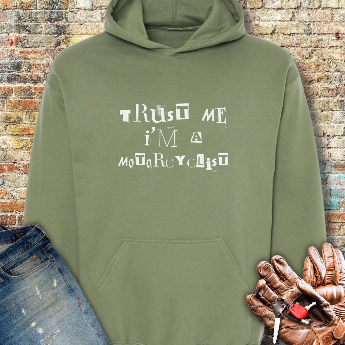 Trust Me (Ransom) Hoodie - Military Green