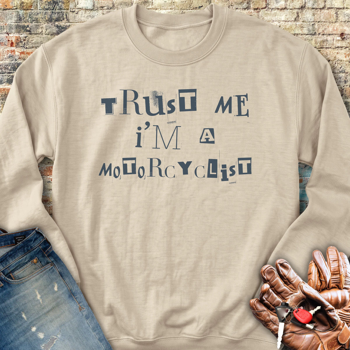 Trust Me (Ransom) Sweatshirt - Sand