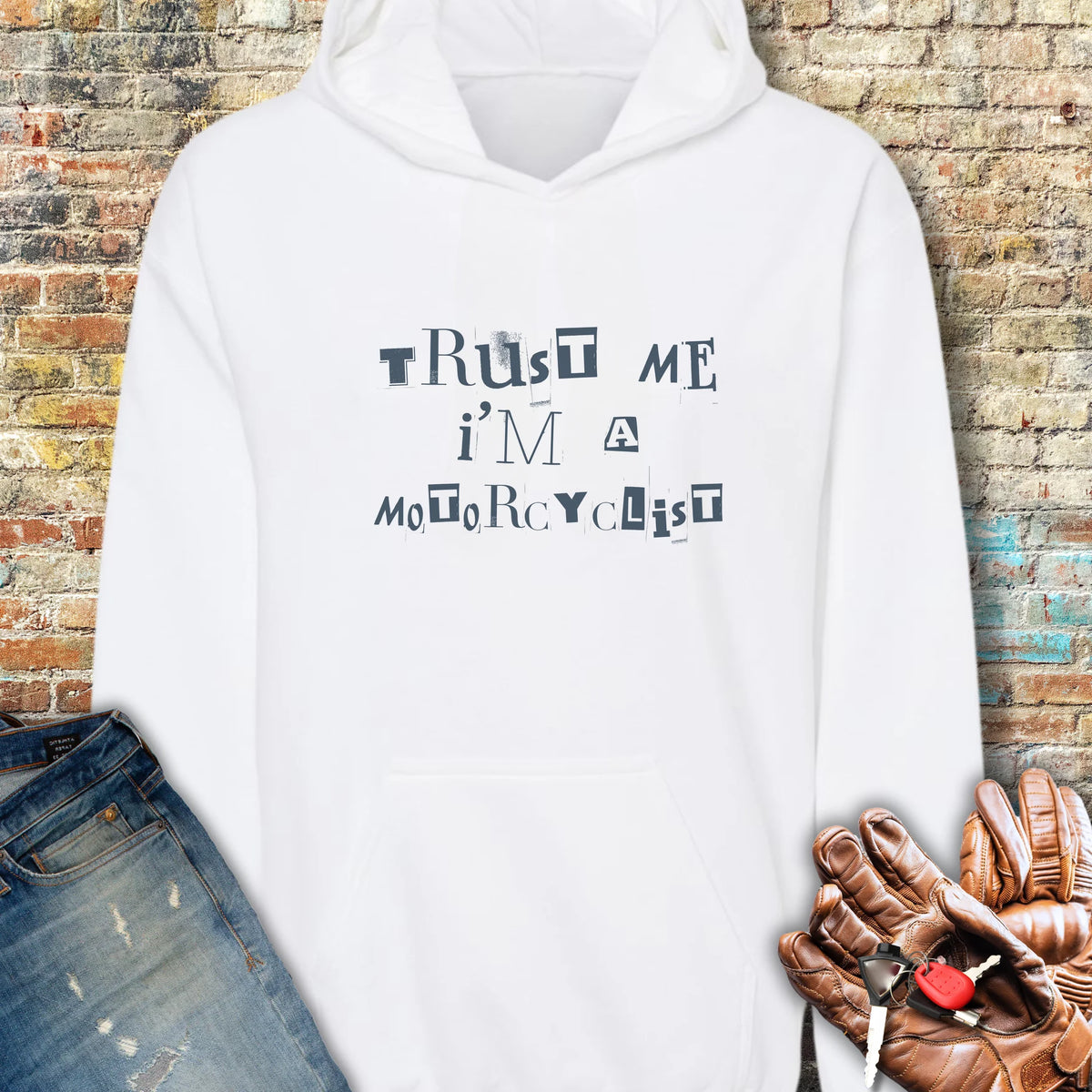 Trust Me (Ransom) Hoodie - White