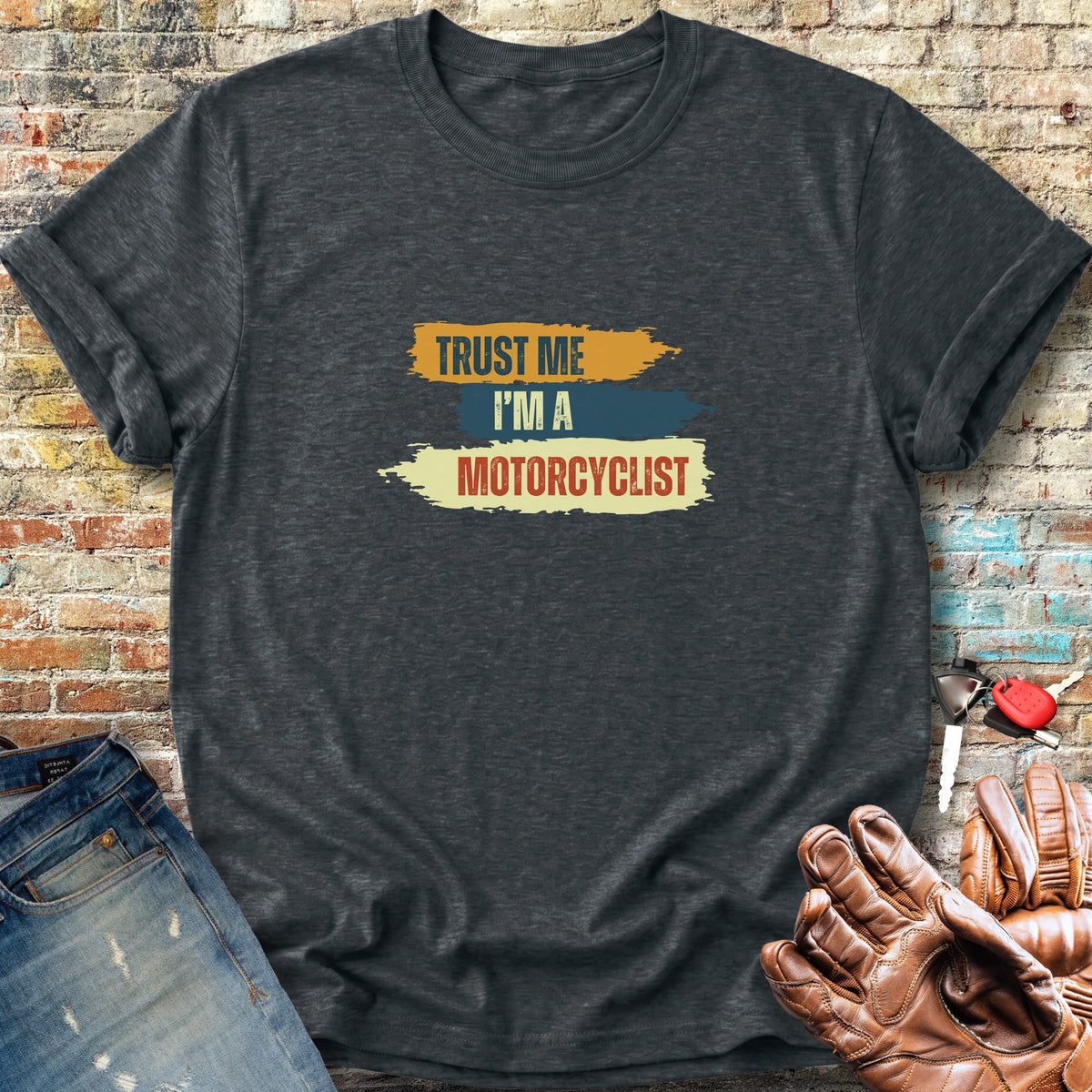 Trust Me (Retro) Classic T-Shirt - Dark Heather