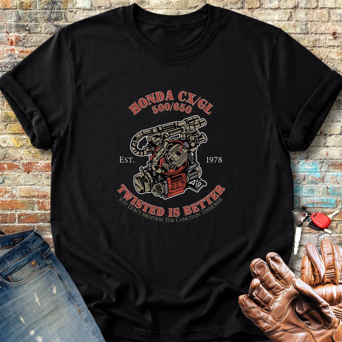 Twisted Is Better Classic T-Shirt - Black