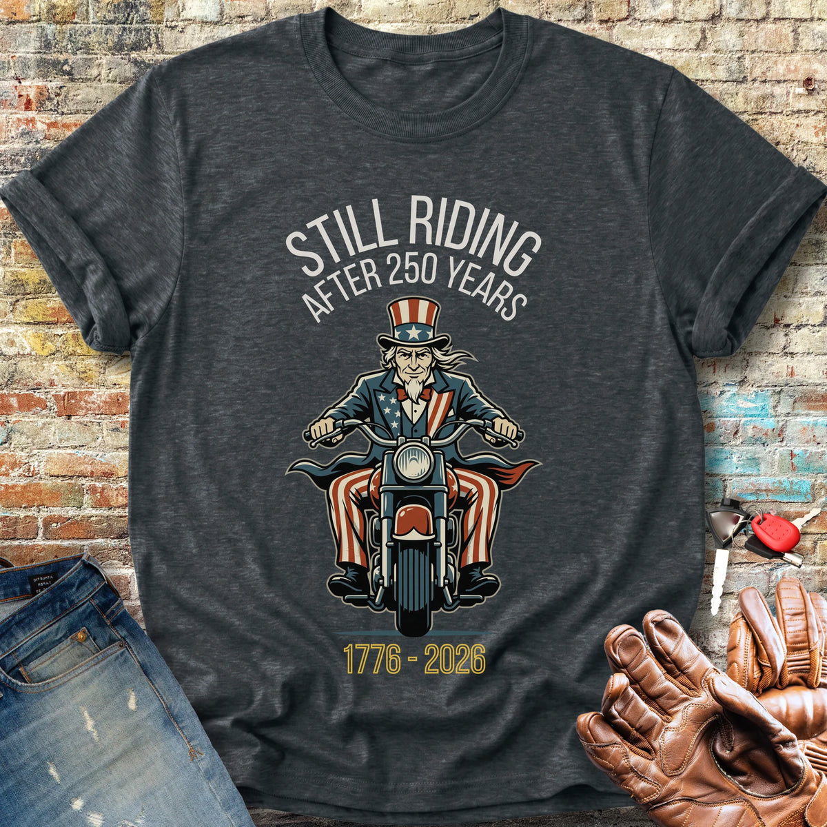 Uncle Sam 250 Classic T-Shirt - Dark Heather