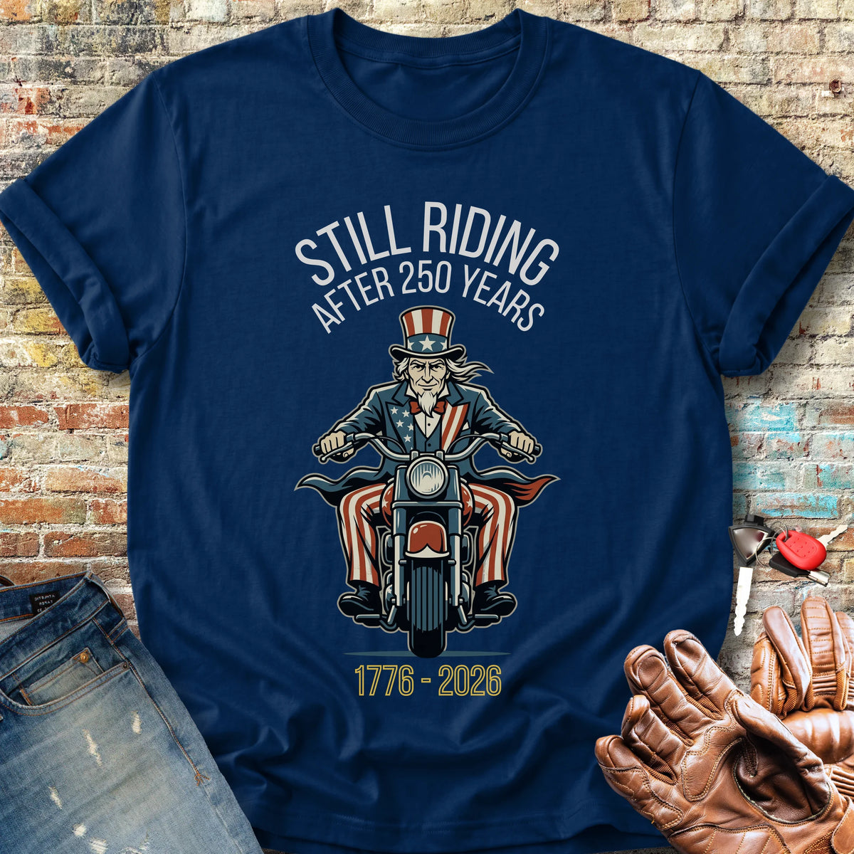 Uncle Sam 250 Classic T-Shirt - Navy