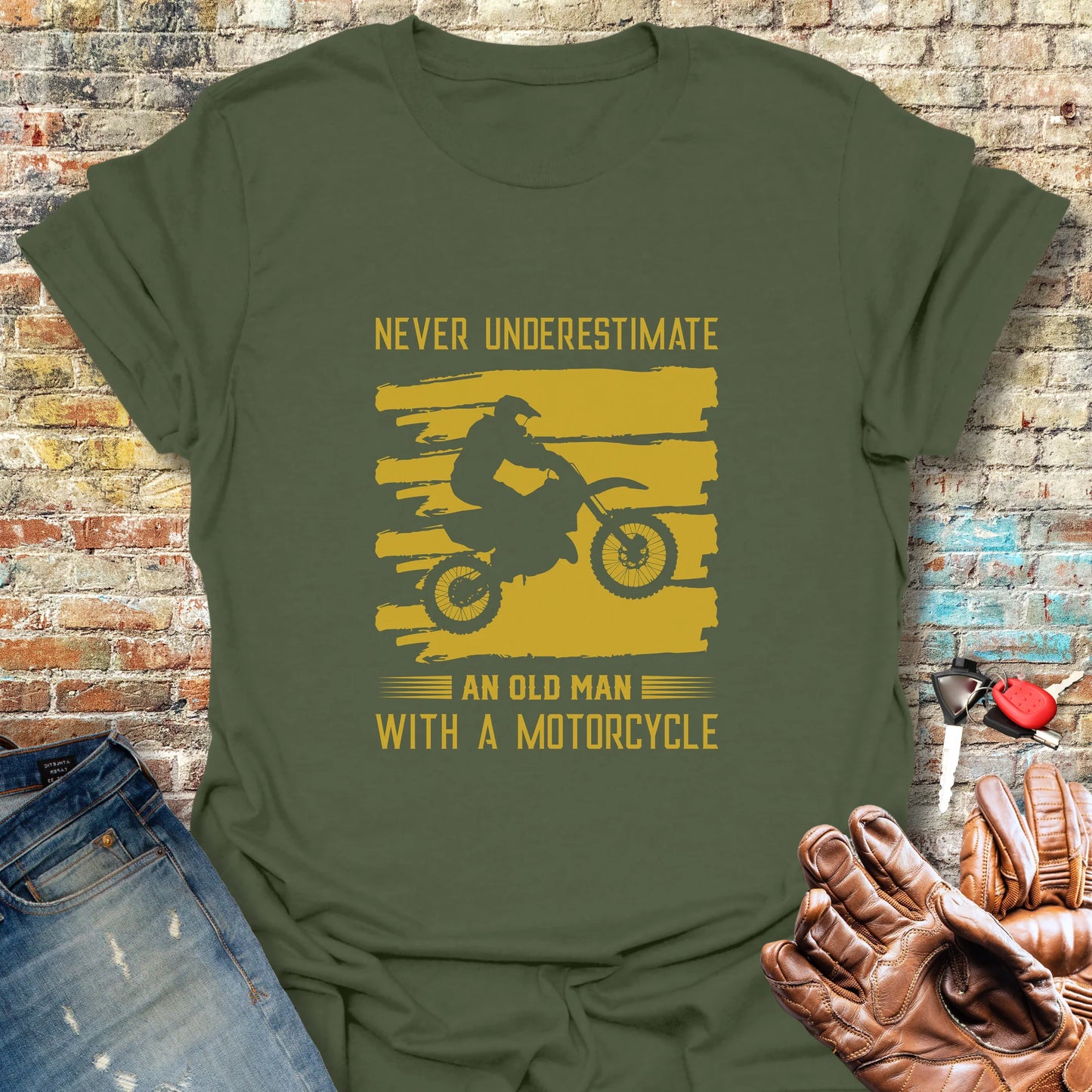 Underestimate T-Shirt - Military Green