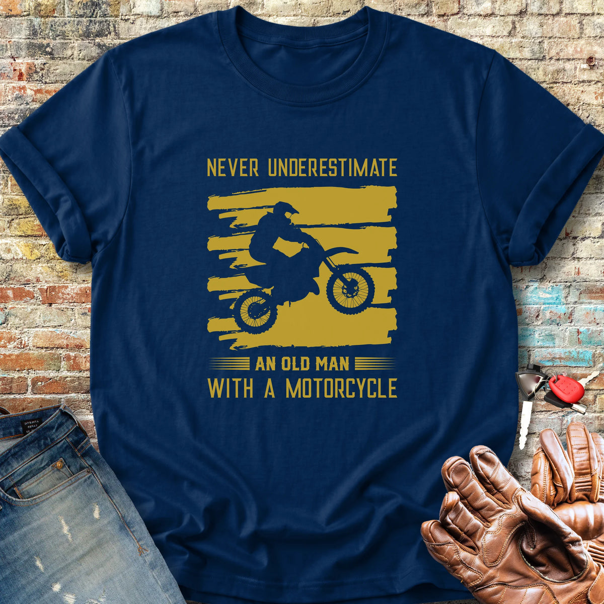Underestimate Classic T-Shirt - Navy