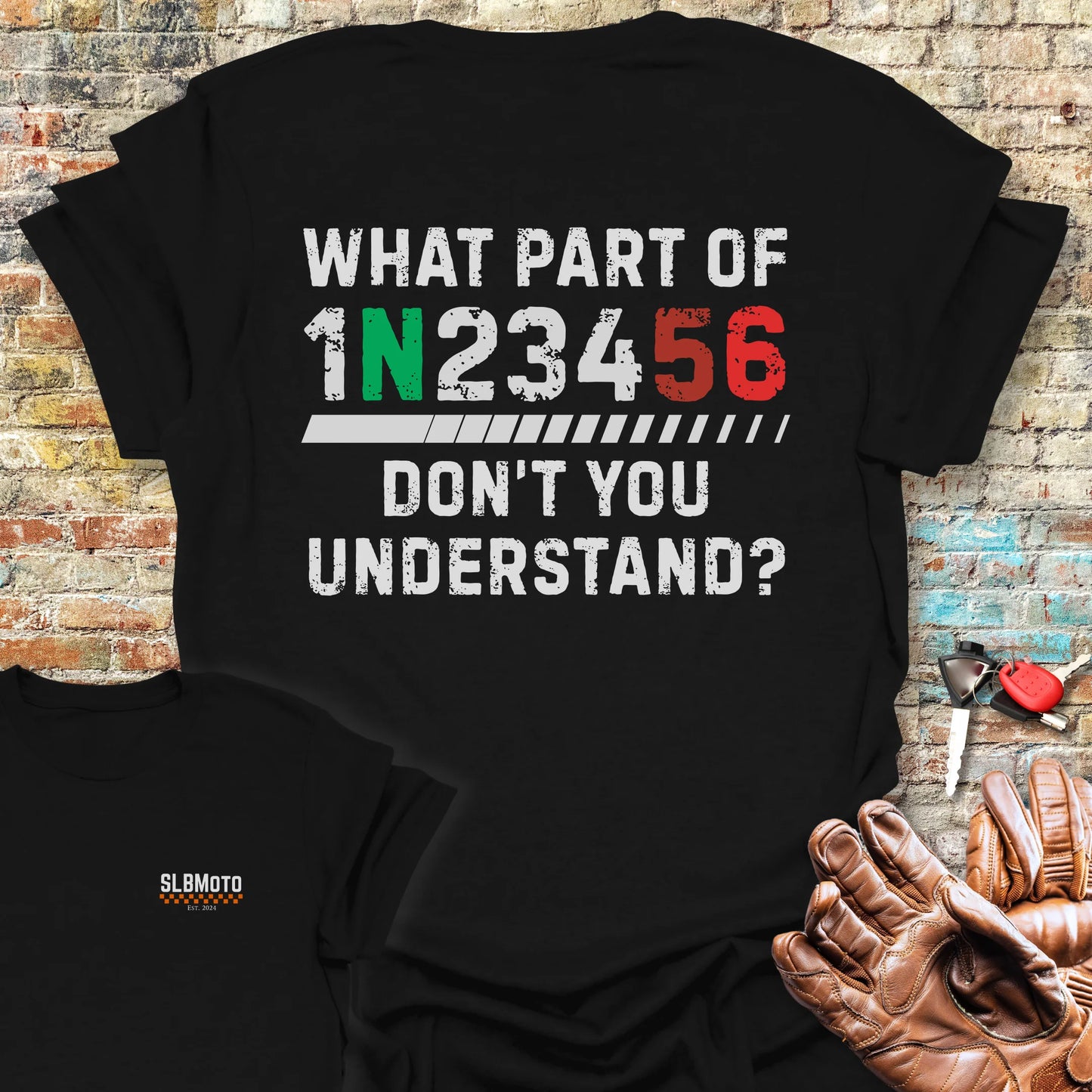 Understand Back Print T-Shirt - Black
