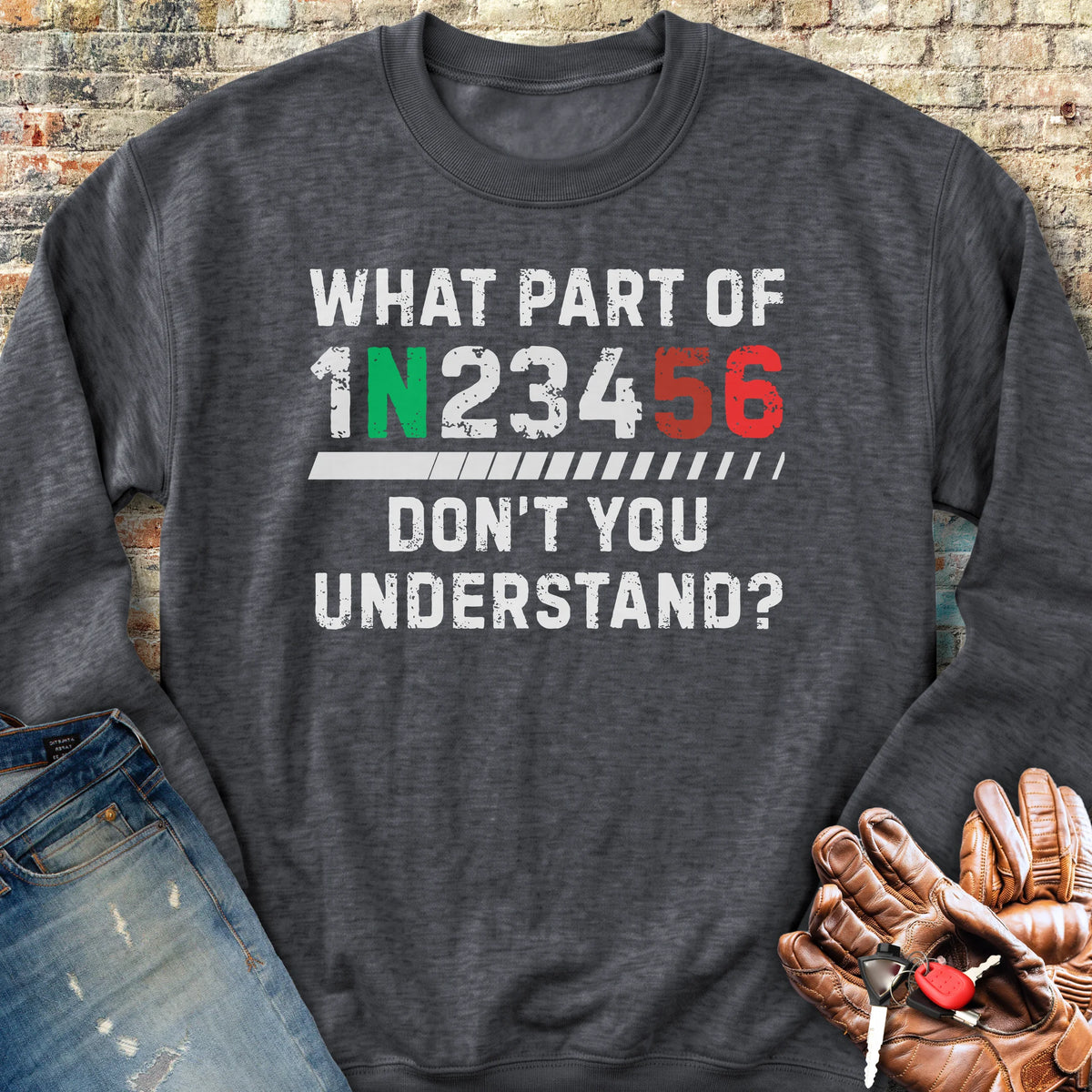Understand Sweatshirt - Dark Heather