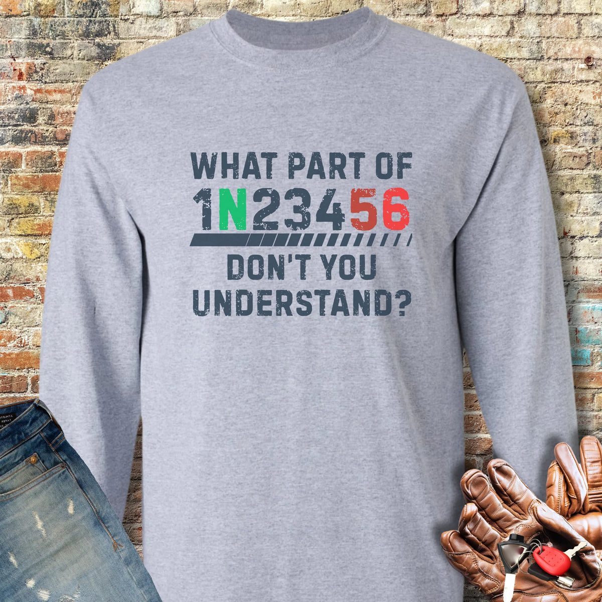 Understand Long Sleeve T-Shirt - Sport Grey