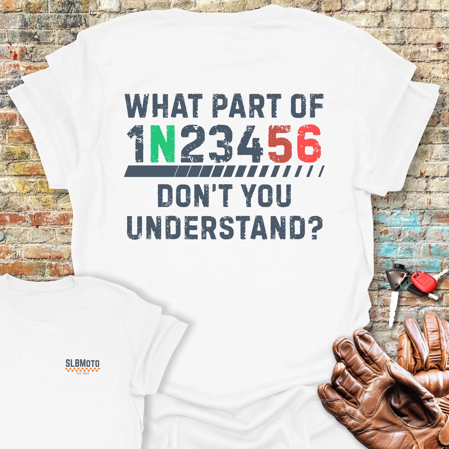 Understand Back Print T-Shirt - White