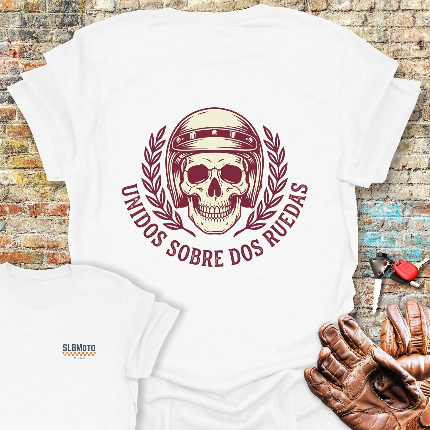 Unido Back Print T-Shirt - White