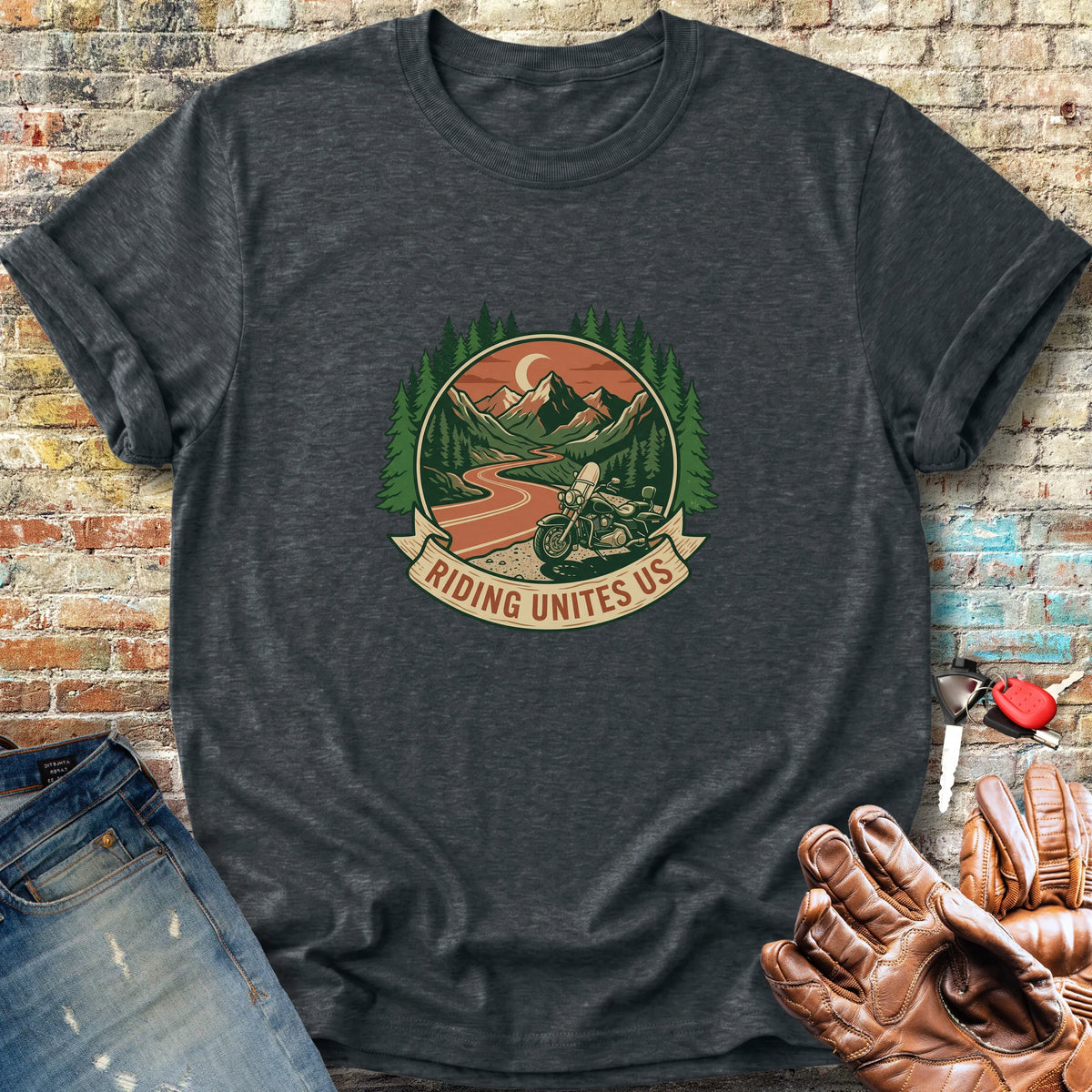 United Canyons Classic T-Shirt - Dark Heather