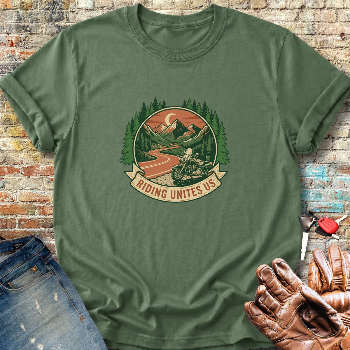 United Canyons Classic T-Shirt - Military Green