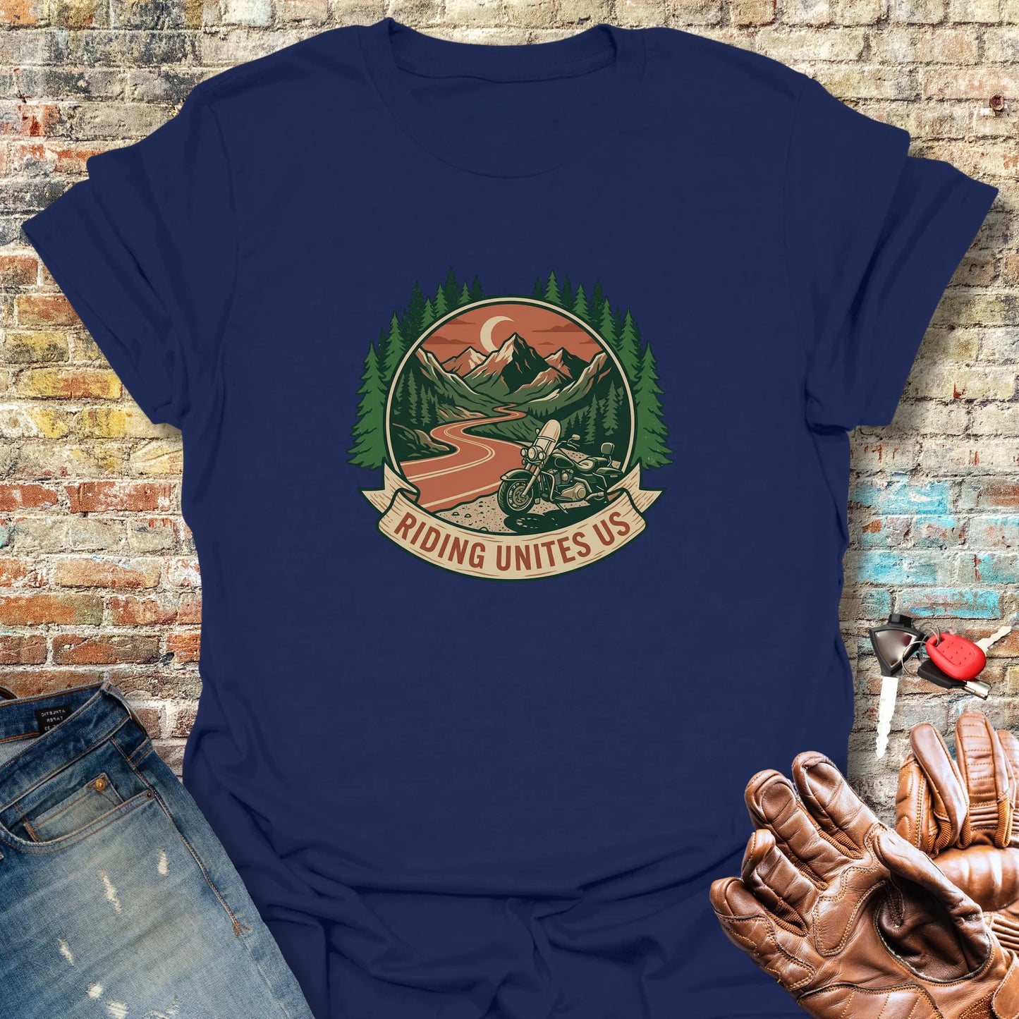 United Canyons T-Shirt - Navy