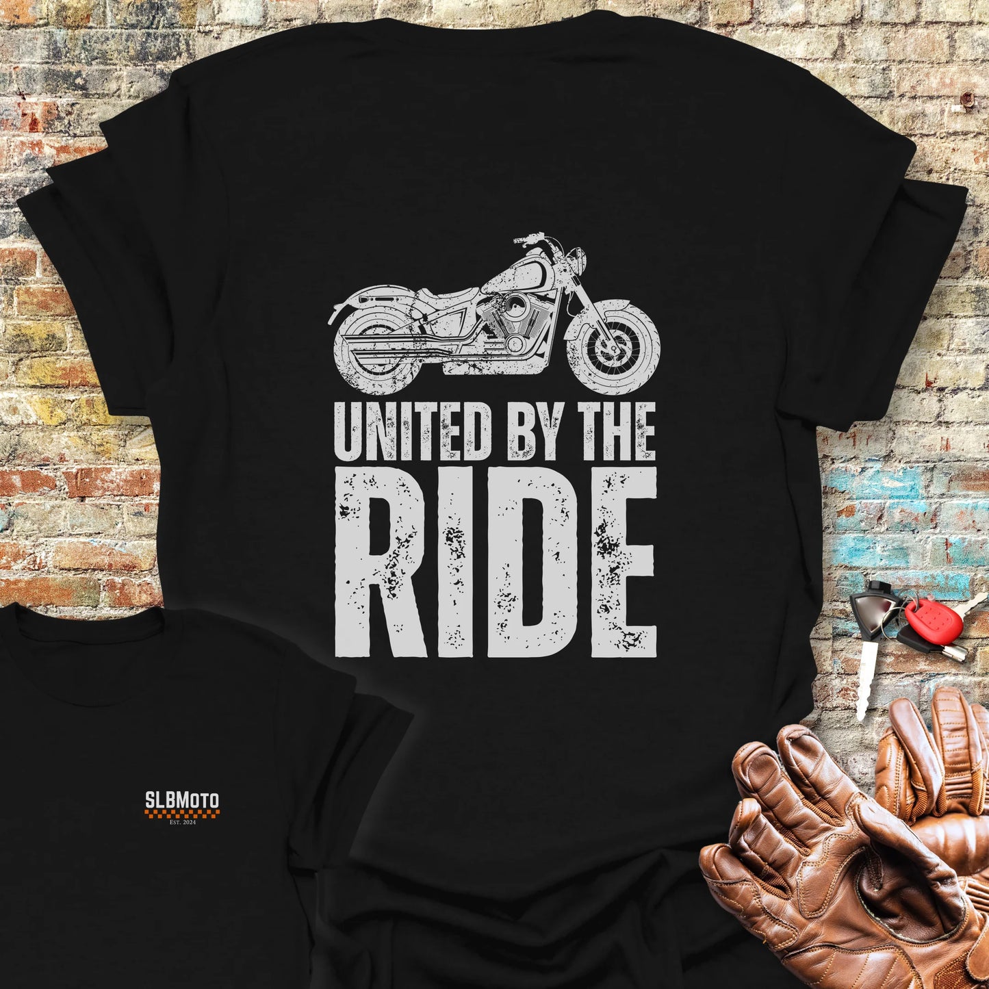 United Cruiser Back Print T-Shirt - Black