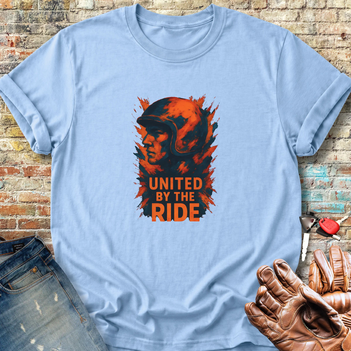 United Splash Classic T-Shirt - Light Blue