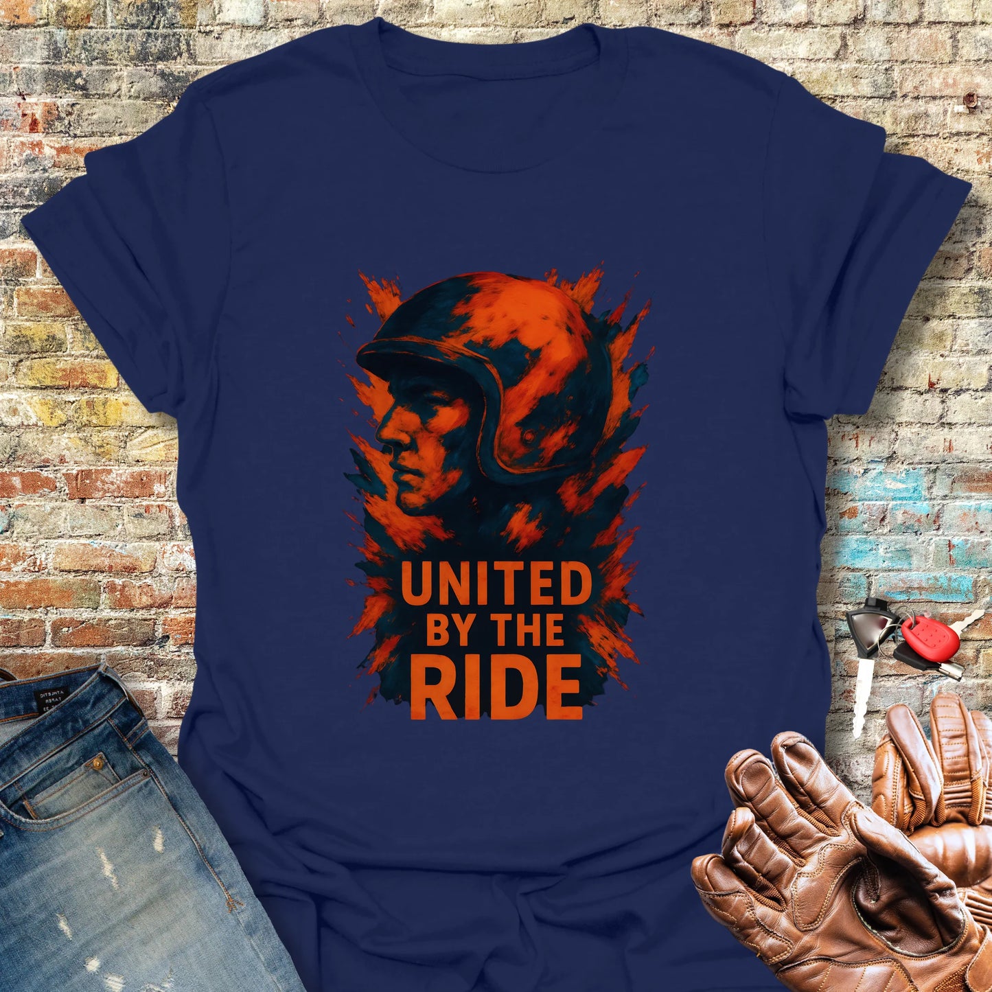United Splash T-Shirt - Navy