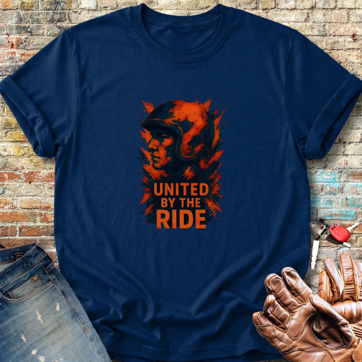 United Splash Classic T-Shirt - Navy