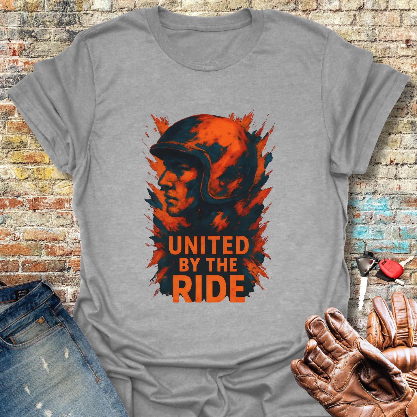 United Splash T-Shirt - Sport Grey