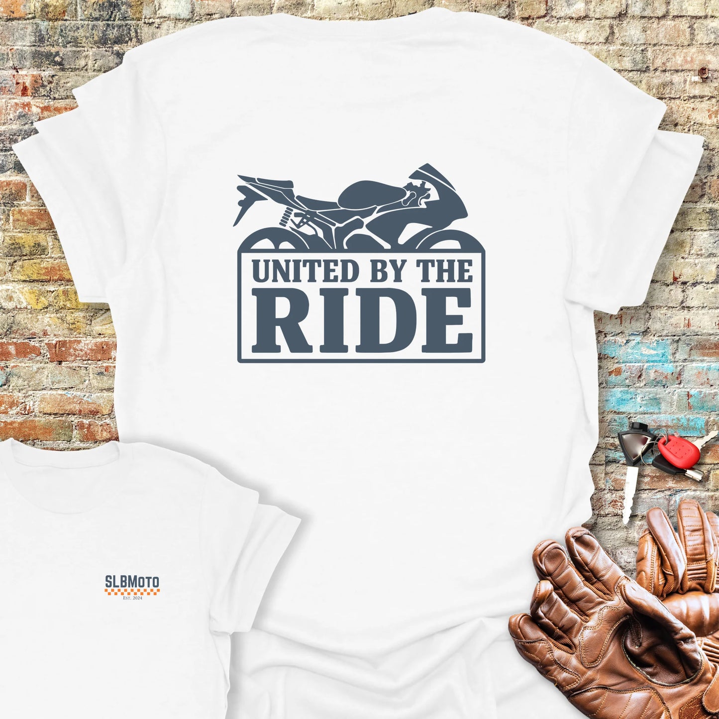 United Sports Back Print T-Shirt - White