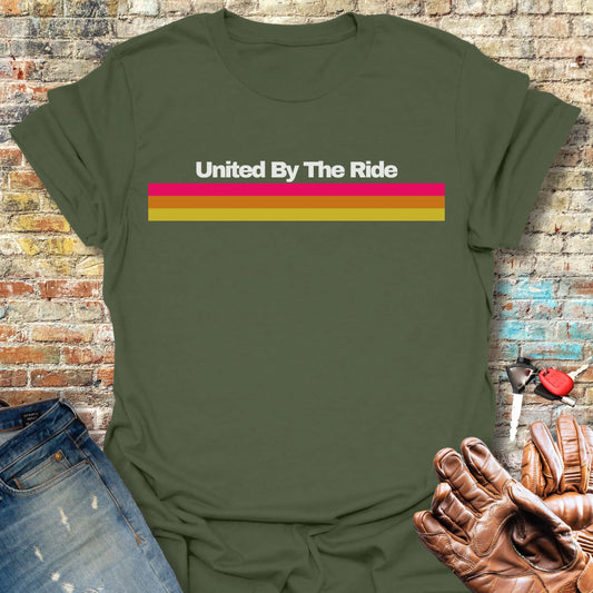 United Stripes T-Shirt - Military Green