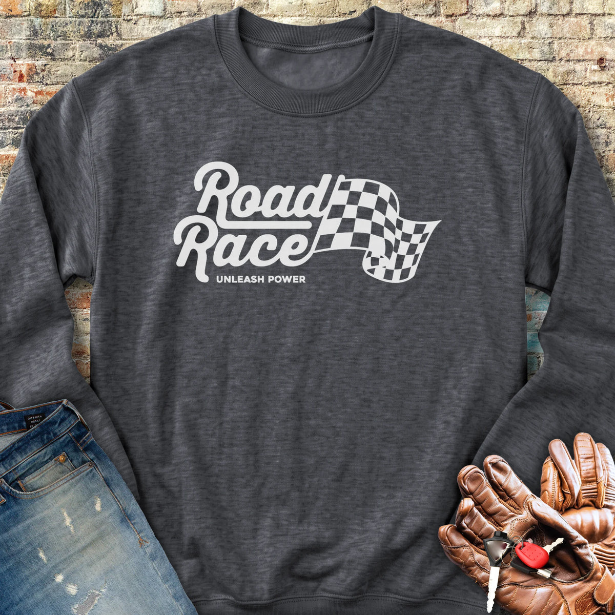 Unleash Power Sweatshirt - Dark Heather
