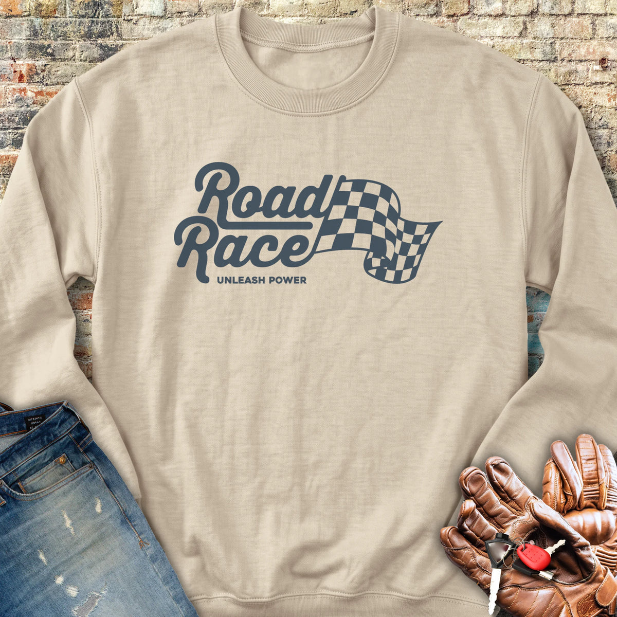 Unleash Power Sweatshirt - Sand